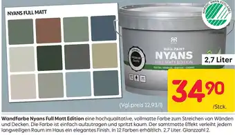 Rusta Wandfarbe Nyans Full Matt Edition Angebot