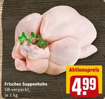 REWE Frisches suppenhuhn Angebot