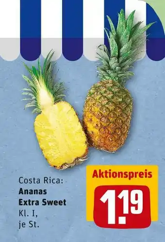 REWE Ananas Angebot