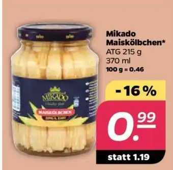 NETTO Mikado Maiskölbchen 215g Angebot