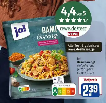 REWE Ja! bami goreng Angebot