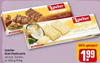 REWE Loacker gran pasticceria Angebot