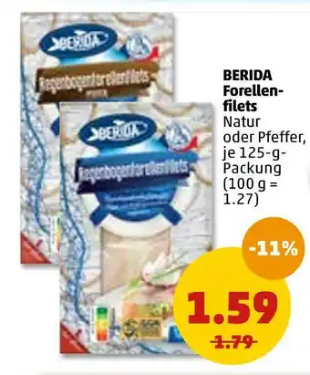 PENNY Berida forellenfilets Angebot