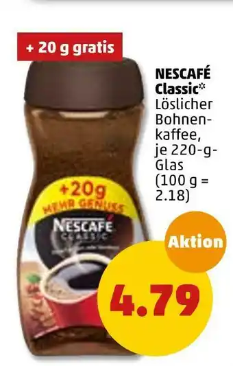 PENNY Nescafé classic kaffee Angebot