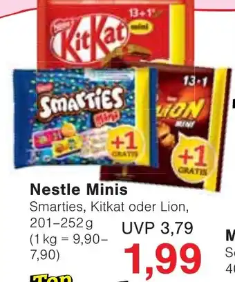 Wiglo Wunderland Nestle Minis Angebot