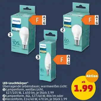 PENNY Led-leuchtkörper Angebot