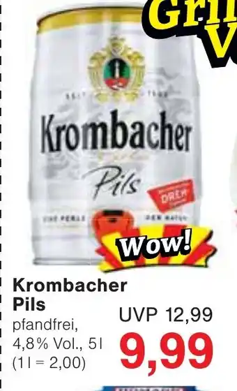 Wiglo Wunderland Krombacher Pils Angebot