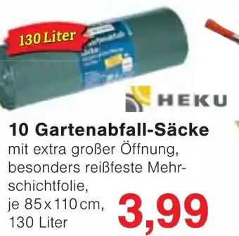 Wiglo Wunderland 10 Gartenabfall-Säcke Angebot