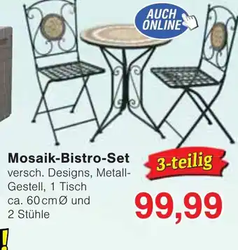 Wiglo Wunderland Mosaik-Bistro-Set Angebot