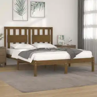 ManoMano Massivholzbett,Schlafzimmerbett,Doppelbett Honigbraun Kiefer 120x200 cm vidaXL Angebot