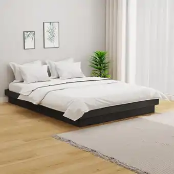 ManoMano Massivholzbett,Schlafzimmerbett,Doppelbett,Bett für Jugendliche,Erwachsene, ältere Menschen Grau 120x190 cm BZSTK546998 Maiso Angebot