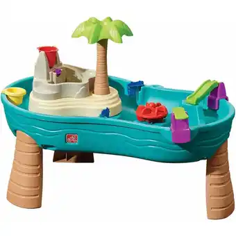 ManoMano Splish Splash Wasserspieltisch Jungle Großer Wassertisch mit 10-teiligem Zubehörset Garten Wasser Spieltisch für Kinder in Bl Angebot