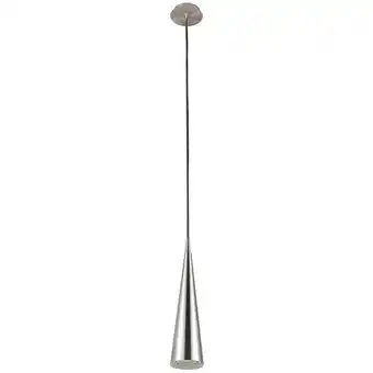 ManoMano Italux - Pietro sn - Moderne hängende Anhänger Satin Nickel 1 Licht led, GU10 Angebot