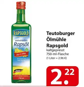 Famila Nord Ost Teutoburger ölmühle rapsgold Angebot