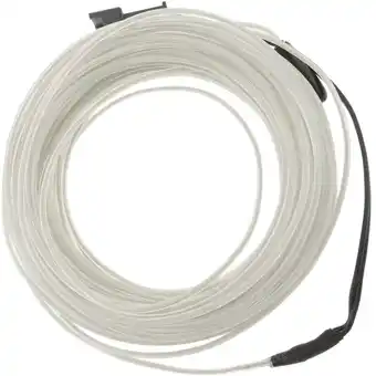 ManoMano Cable 3.2mm weiße Elektrolumineszenz 10m Kabel Spule 220VAC angeschlossen - Bematik Angebot