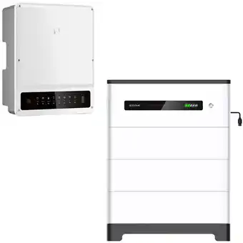 ManoMano Kn et Plus 0% MwSt §12 iii UstG hv GW8KN-ET 8kW Hybrid Wechselrichter mit 9,8kWh Solarspeicher-Set - Goodwe Angebot