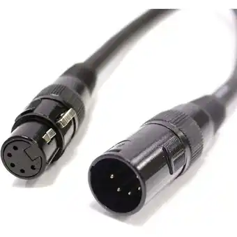 ManoMano Dmx 512-Kabel mit 5-poligem XLR-Stecker auf 5-polige XLR-Buchse, 40 m - Cablemarkt Angebot