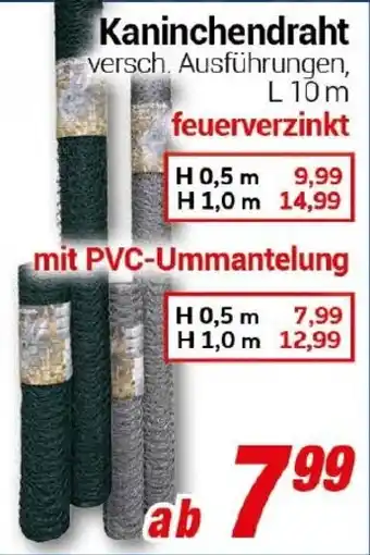 CENTERSHOP Kaninchendraht Angebot