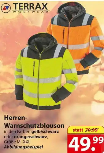 Famila Nord Ost Terrax herren-warnschutzblouson Angebot