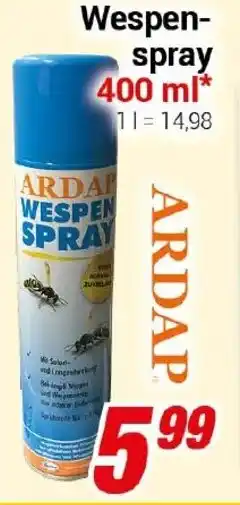 CENTERSHOP Wespen- spray spray ARDA Angebot