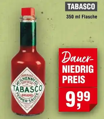 Handelshof TABASCO 350 ml Flasche Angebot