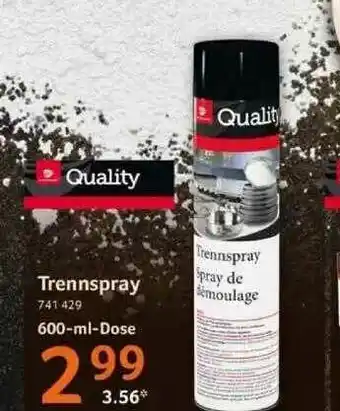 Selgros Quality Trennspray Angebot