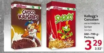 Selgros Kellogg's Cerealien Angebot