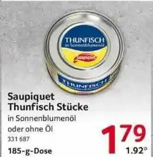 Selgros Saupiquet Thunfisch Stücke Angebot