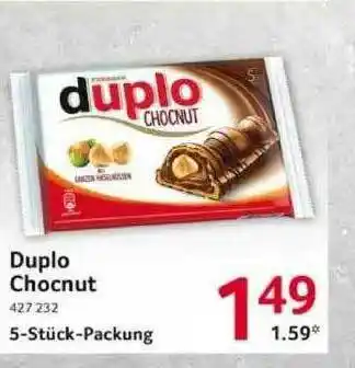 Selgros Duplo Chocnut Angebot