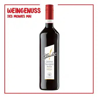 Netto Marken-Discount Blanchet Cabernet Sauvignon Merlot trocken Vin de France 12,5 % vol 0,75 Liter - Inhalt: 6 Flaschen Angebot