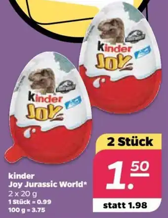 NETTO Kinder Joy Jurassic World 2x20g Angebot