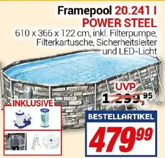 CENTERSHOP Framepool 20.241 l POWER STEEL Angebot