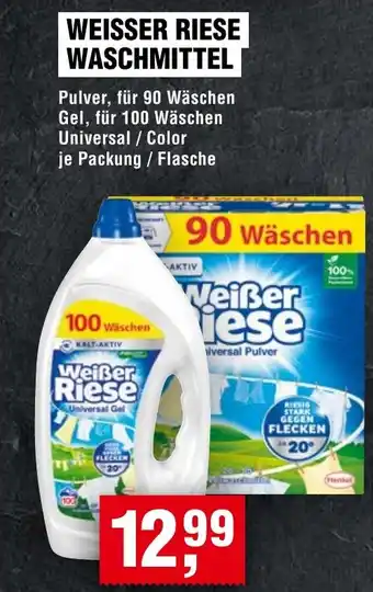 Handelshof WEISSER RIESE WASCHMITTEL Angebot