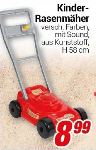 CENTERSHOP Kinder- Rasenmäher Angebot