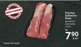 Selgros Frisches Schweine Filets Angebot