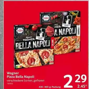 Selgros Wagner Pizza Bella Napoli Angebot