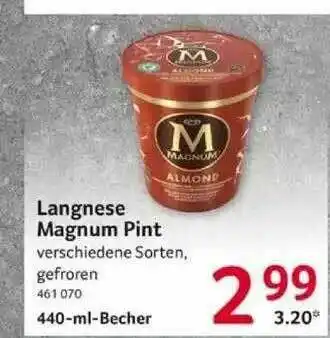 Selgros Langnese Magnum Pint Angebot