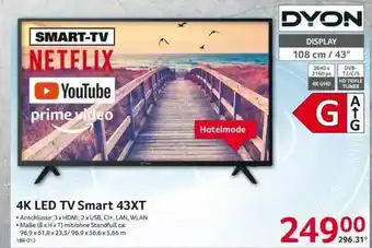 Selgros Dyon 4k Led Tv Smart 43xt Angebot