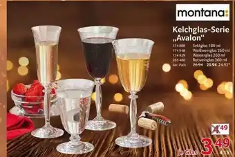 Selgros Montana Kelchglas-serie „avalon” Angebot