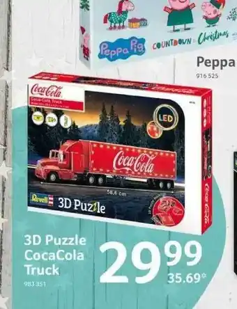 Selgros Ravell 3d Puzzle Coca Cola Truck Angebot