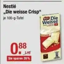 V Markt Nestlé „die Weisse Crisp” Angebot