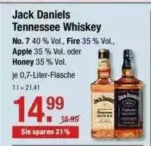 V Markt Jack Daniels Tennessee Whiskey Angebot