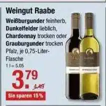 V Markt Weingut Raabe Angebot