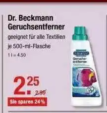 V Markt Dr Beckmann Geruchsentferner Angebot