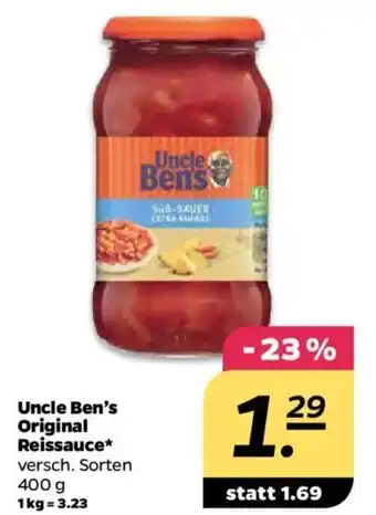 NETTO Uncle Ben's Original Reissauce 400g Angebot