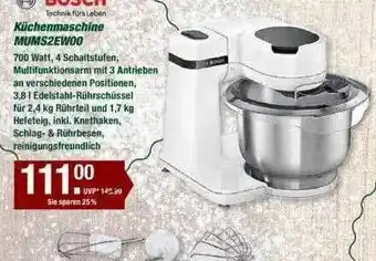 V Markt Küchenmaschine Mums2ew00 Angebot