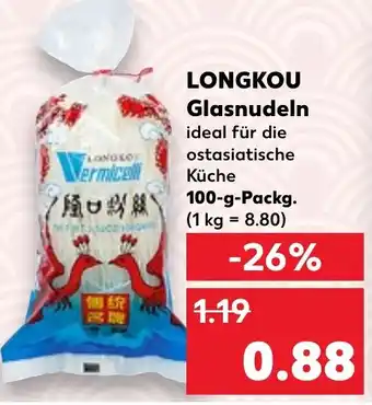 Kaufland LONGKOU Glasnudeln 100 g Packg. Angebot