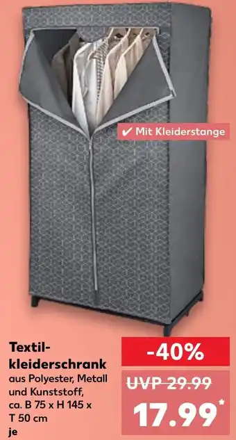 Kaufland Textilkleiderschrank Angebot