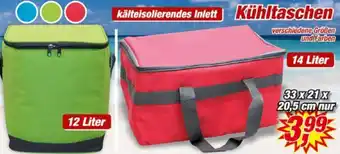 Posten Börse Kühltaschen 12/14 Liter Angebot