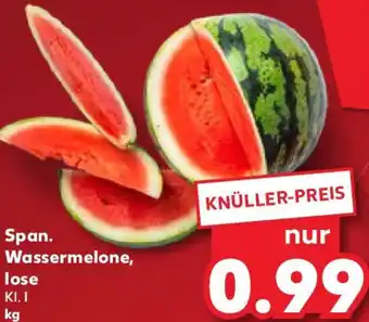 Kaufland Span. Wassermelone, lose Angebot